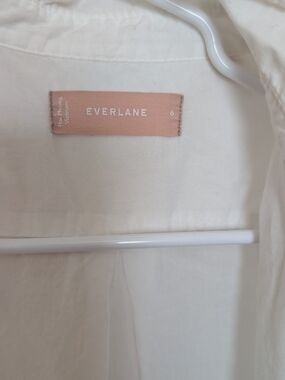 Everlane White Button-Up Shirt - White